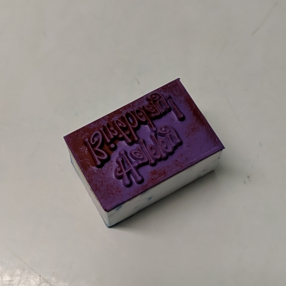 Happy Birthday Mini Stamp - Picture 4 of 6